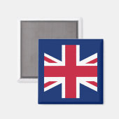 Patriottische Engelse vlag Magneet (Voorkant / Achterkant)