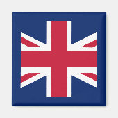 Patriottische Engelse vlag Magneet (Voorkant)
