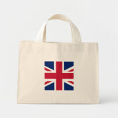 Patriottische Engelse vlag Mini Tote Bag (Voorkant)