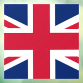Patriottische Engelse vlag Raamsticker (Vel 3)