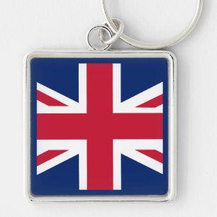 Patriottische Engelse vlag Sleutelhanger