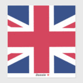Patriottische Engelse Vlag Sticker (Vel)