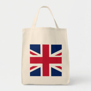 Patriottische Engelse vlag Tote Bag