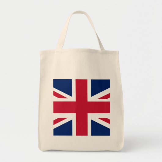 Patriottische Engelse vlag Tote Bag (Voorkant)
