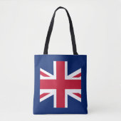 Patriottische Engelse vlag Tote Bag (Voorkant)