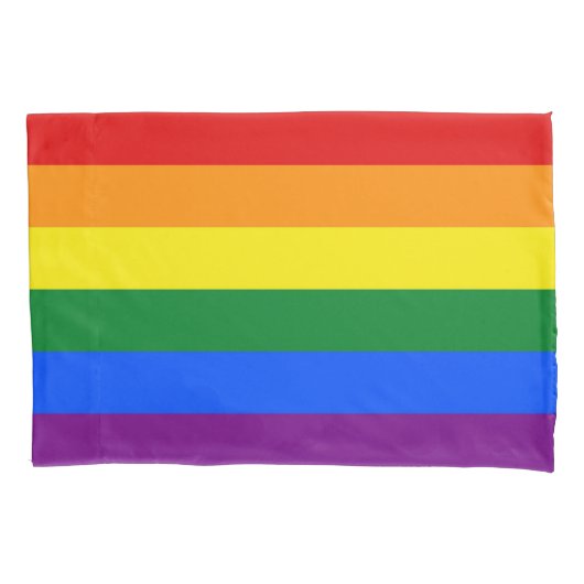 Patriottische Enige Kussensloop Pride Vlag van LGB (Voorkant)