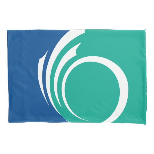 Patriottische enkele kussensloop met vlag van Otta (Voorkant)