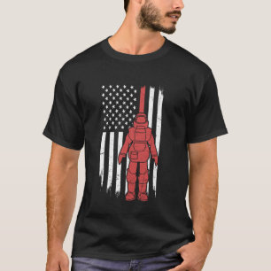 Patriottische EOD Tech Vlag USA Explosieven Opruim T-shirt