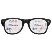 Patriottische Erfgoed Statement Zonnebril - God (Voorkant)