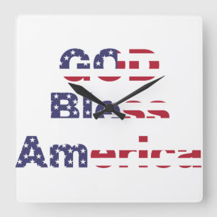 Patriottische erfgoed wandklok - Krachtig God zege