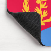 Patriottische Eritrese vlag Muismat (Hoek)