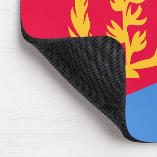 Patriottische Eritrese vlag Muismat (Hoek)