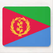 Patriottische Eritrese vlag Muismat (Voorkant)
