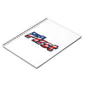 Patriottische F1rst Vlagontwerp Notitieboek (Linkerzijde)