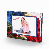 Patriottische familie fotoblok (Rechts)