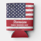  Patriottische Familie Reünie Koelbox Blikjeskoeler (Voorkant)