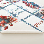 Patriottische Familiereünie 6-Fotocollage 4 juli Sherpa Deken (3/4)