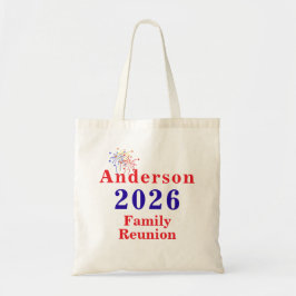 Patriottische familiereünie tote bag