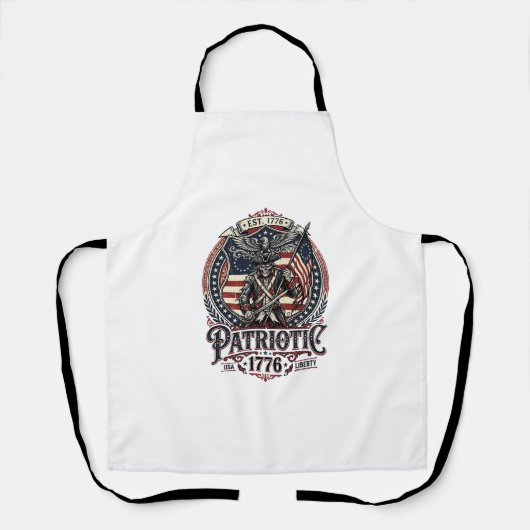 Patriottische Fantoom Patriottische Horror Monster Schort (Voorkant)