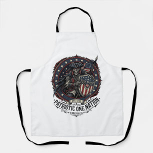 Patriottische Fantoom Patriottische Horror Monster Schort