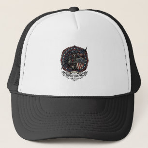 Patriottische Fantoom Patriottische Horror Monster Trucker Pet