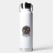 Patriottische Fantoom Patriottische Horror Monster Waterfles (Voorkant)