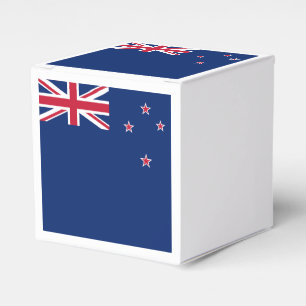 Patriottische favorieten doos met vlag van Nieuw-Z Bedankdoosjes