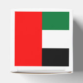 Patriottische favorietendoos met vlag van de VAE Bedankdoosjes (Bovenkant)