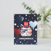 Patriottische feestdag briefkaart (Staand voorkant)