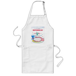 Patriottische feestdag lang schort