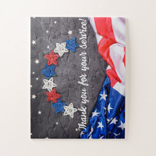 Patriottische feestdag legpuzzel