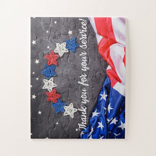 Patriottische feestdag legpuzzel (Verticaal)