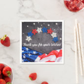 Patriottische feestdag servet (Insitu)