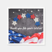 Patriottische feestdag servet (Voorkant)