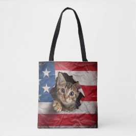 Patriottische feestdag tote bag