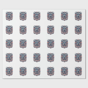 Patriottische Film Cameravorstander Vector Grafisc Cadeaupapier