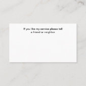 Patriottische Fitness Coach en Trainer Visitekaart Visitekaartje (Achterkant)