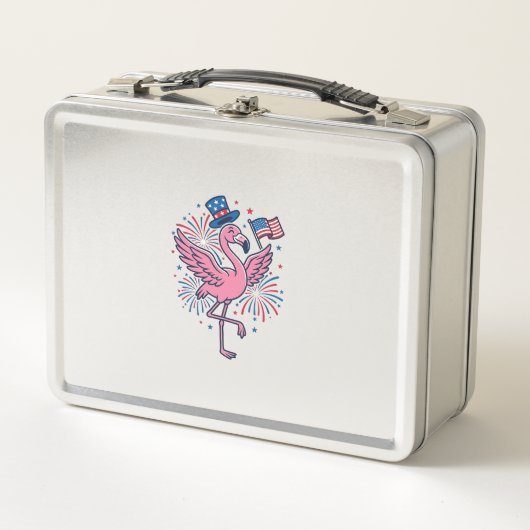 Patriottische Flamingo-Vuurwerk Vectorontwerp_1 (Voorkant)