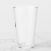 Patriottische Flamingo-Vuurwerk Vectorontwerp_1 Glas (Links)