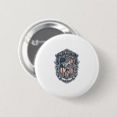 Patriottische Flea Market Picker Vector Grafische  Ronde Button 5,7 Cm (Voorkant /achterkant)