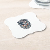 Patriottische Flea Market Picker Vector Graphic T- Kartonnen Onderzetters (Gekanteld)