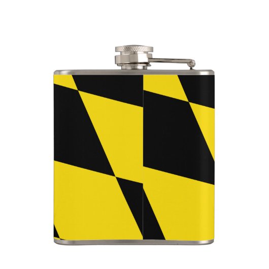 Patriottische fles met vlag van München Heupfles (Achterkant)