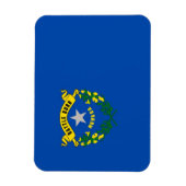 Patriottische flexibele magneet met Nevada vlag (Verticaal)