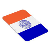 Patriottische flexibele magneet met New York City  (Rechterzijde)