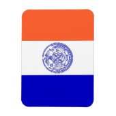 Patriottische flexibele magneet met New York City  (Verticaal)