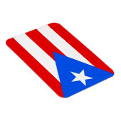 Patriottische flexibele magneet met Puerto Rico vl (Rechterzijde)