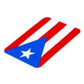 Patriottische flexibele magneet met Puerto Rico vl (Linkerzijde)