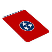 Patriottische flexibele magneet met Tennessee vlag (Rechterzijde)