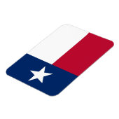 Patriottische flexibele magneet met Texaanse vlag (Linkerzijde)