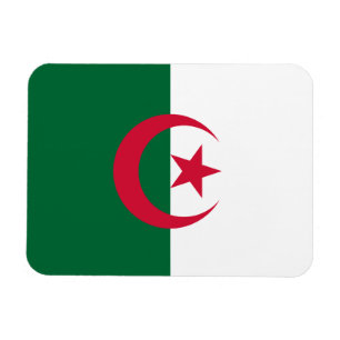 Patriottische flexibele magneet met vlag van Alger